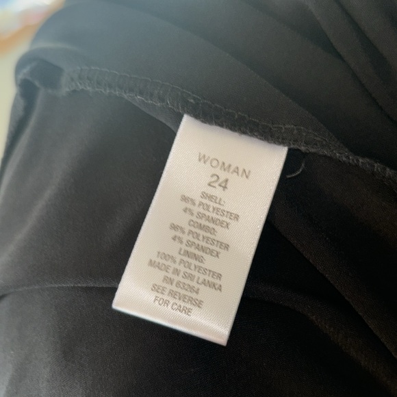 Dress Barn Sequined Top Draped Side Dress size 24 - Picture 11 of 11